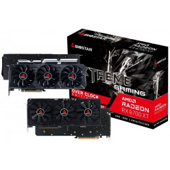 BIOSTAR Gaming Radeon™ RX 6700XT OC 12G / 12GB GDDR6 192Bit 2622/12000Mhz, 1xHDMI, 3xDP, Triple Fan, PCI-E4.0, AMD RDNA2, AMD FreeSync/ FidelityFX, Radeon Image Sharpenling/ Anti-Lag, 8pin x1+ 6pin x1, Retail (VA67S6TML9)